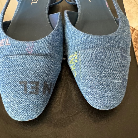 Chanel denim flats, 41,5 - Picture 7 of 9